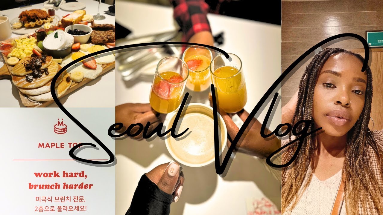 SEOUL VLOG Pt. 1: Hongdae | Fourways High vs Randpark High | Brunch @Maple Top