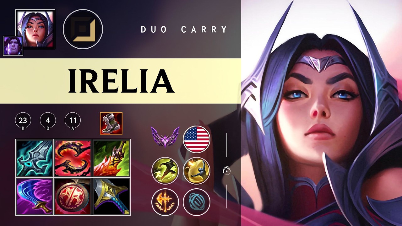 Irelia ADC vs Vayne - NA Master Patch 26.05