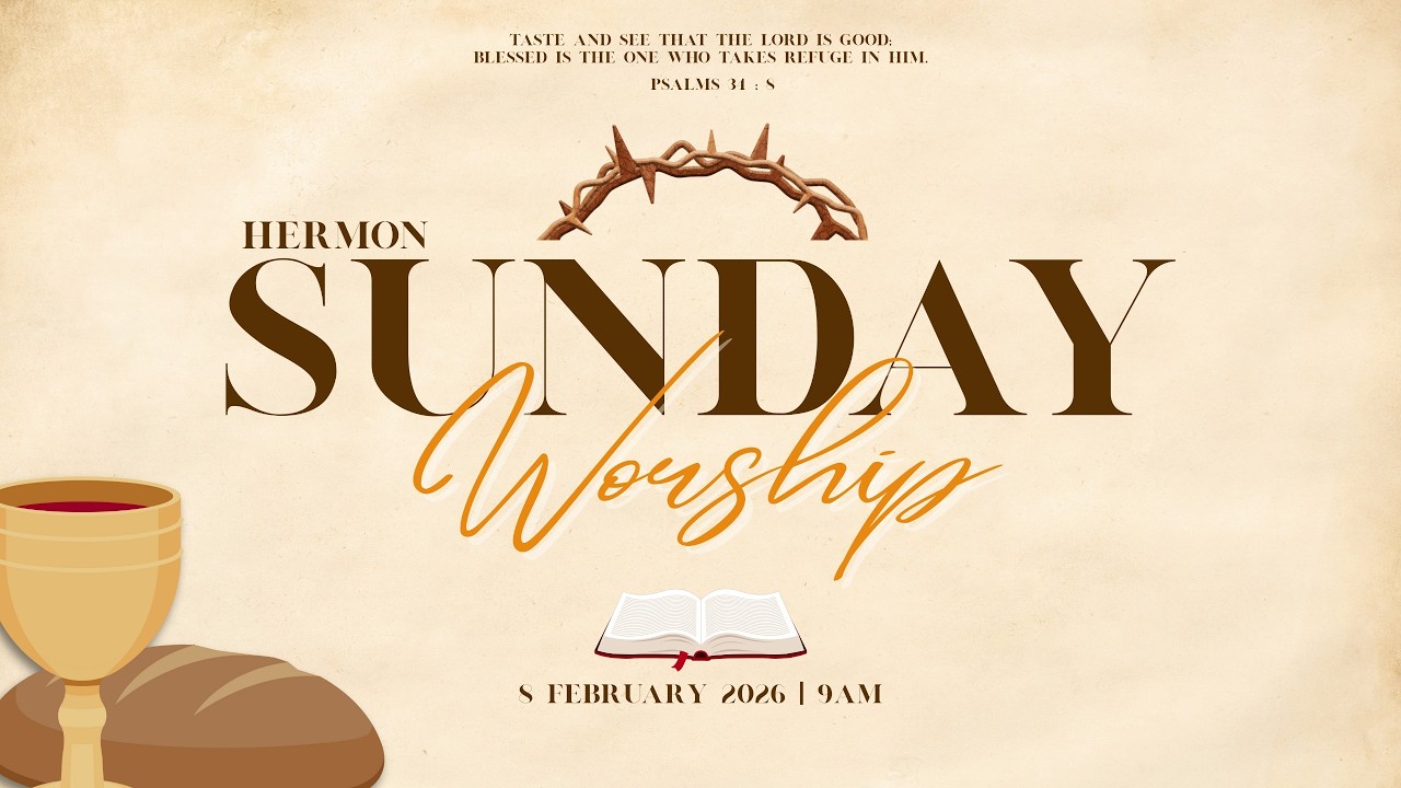 Sunday Service | HERMON | D John Moses | Christian Brethren Assembly | Kurnool | FEB 08  | 2026