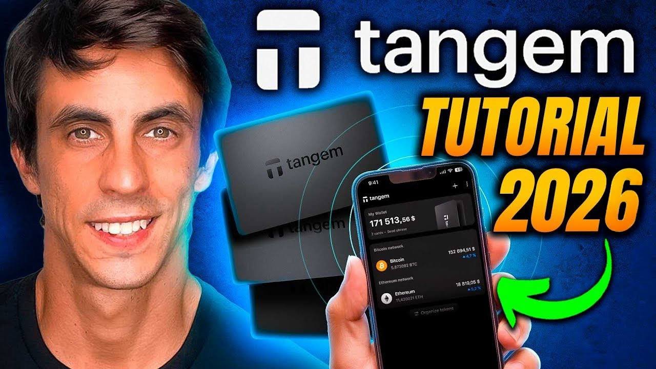 📲 TANGEM WALLET : TUTORIAL COMPLETO, Unboxing, Configuración, Enviar Criptomonedas PASO A PASO