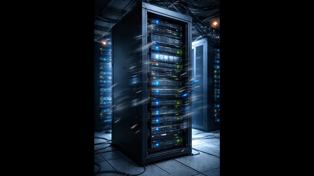 AI 算力中心的守護神：揭秘 Nastran 如何主宰機櫃震動模擬 (Server Rack vibration) 合研科技代理