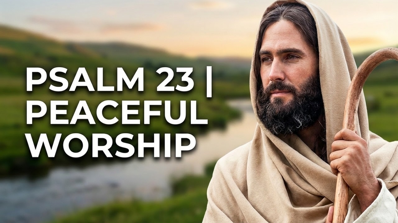 Psalm 23 | The Lord Is My Shepherd | Peaceful Worship Song