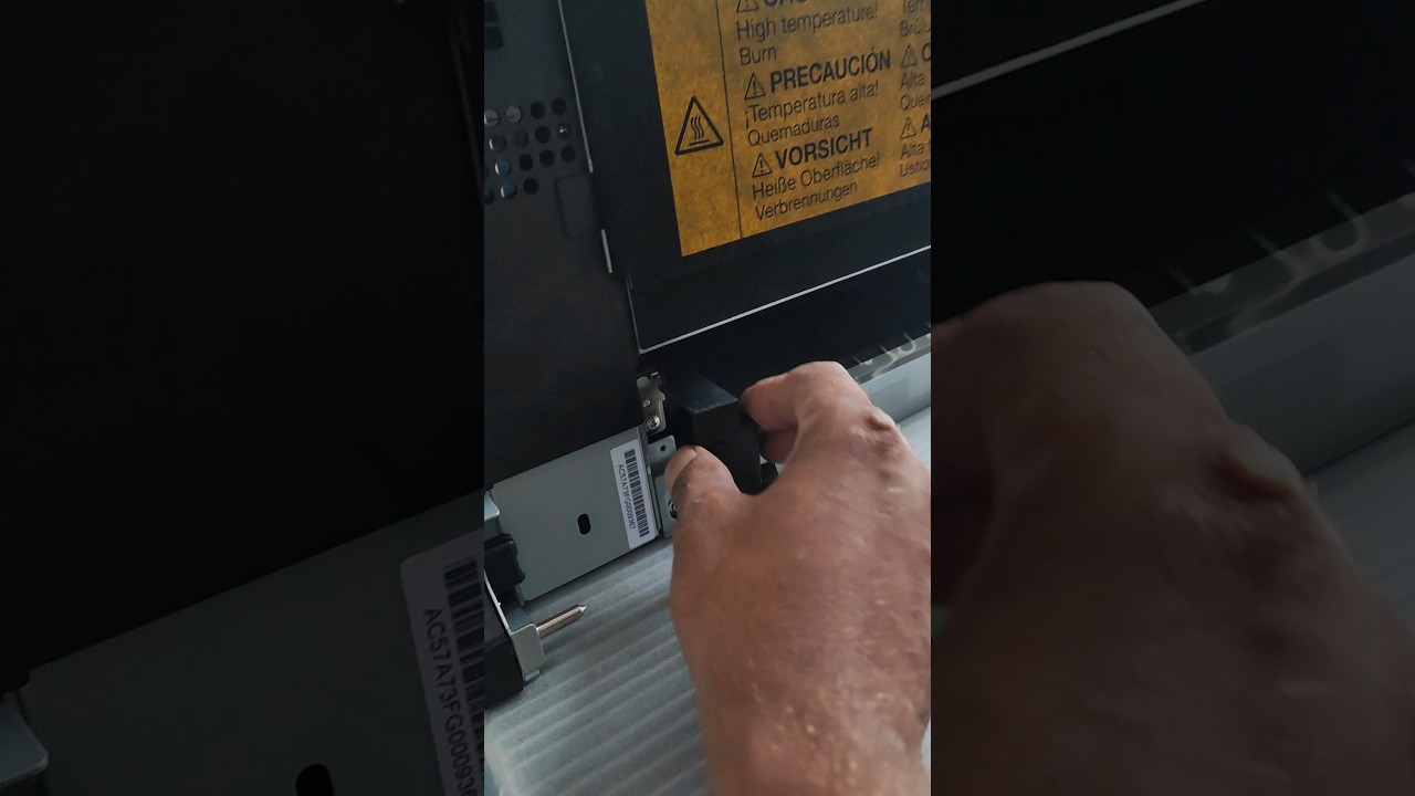 FUSER UNIT OF ACCUROPRESS Guides ISTALL #fuser #repairtutorial #printingsolution #pruntingbu #fixit
