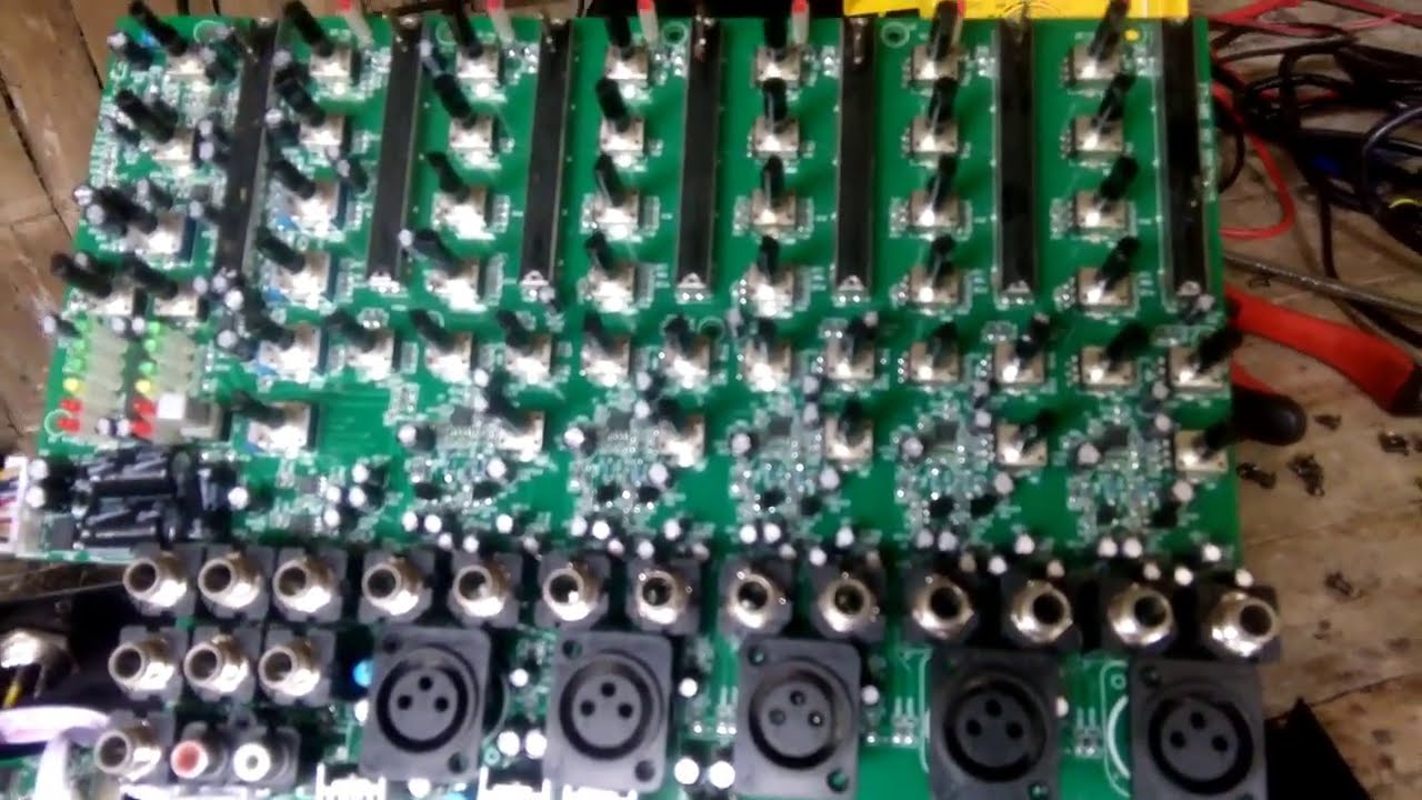 YAMAHA MIXER 7 channel internal preview and tips