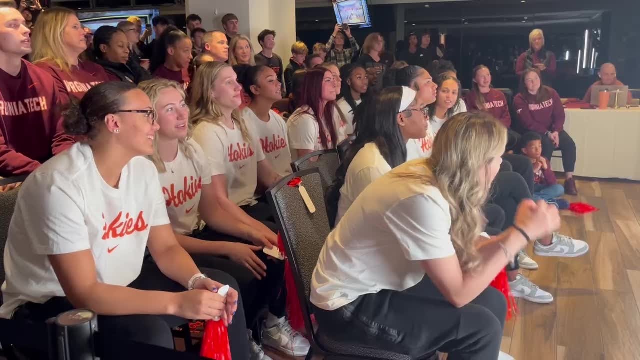 The Hokies react to making the NCAAs