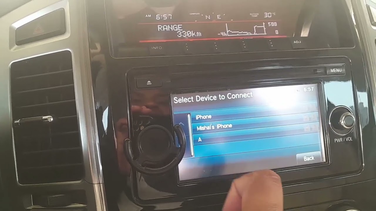 how to connect Bluetooth to car |mitsubishi pajero sound system| mitsubishi car