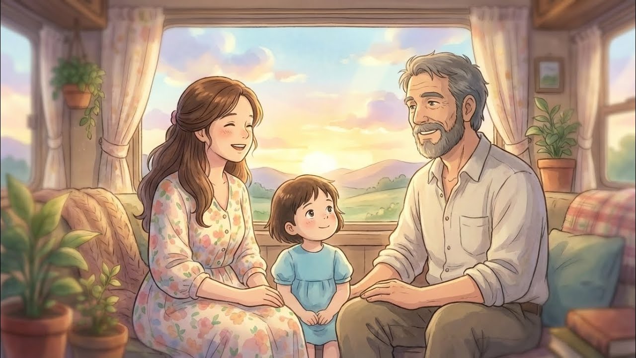 عائلة تعيش في منزل متنقل | Cozy Van Life Family ASMR