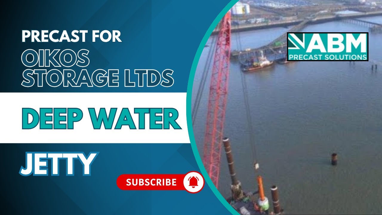 Precast for Oikos Storage Ltds Deep Water Jetty