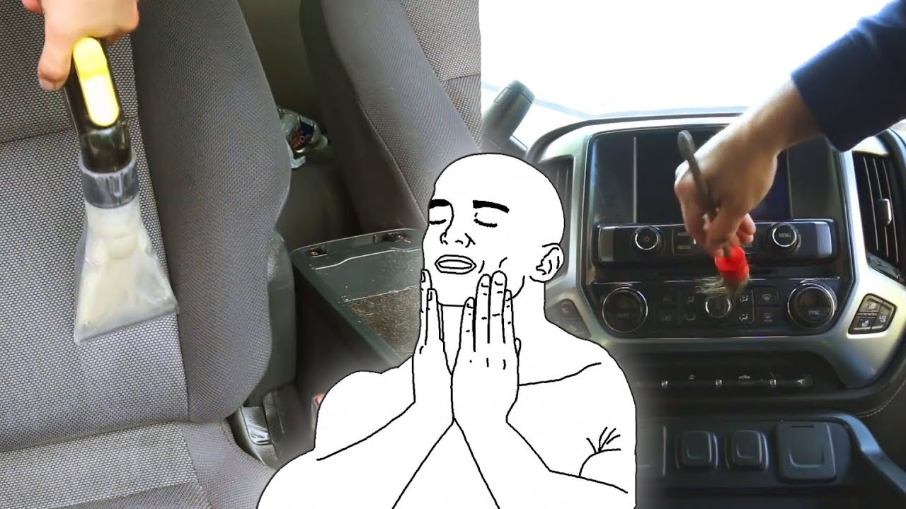 Unintentional ASMR 💦 Interior Car Cleaning Compilation (Oddly Satisfying, Rough Sounds, Spraying)