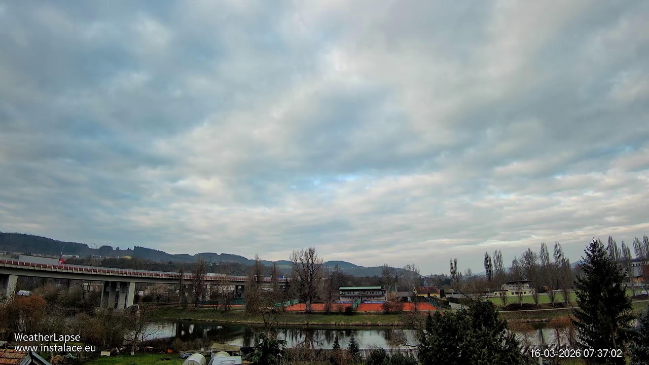 16.3.2026 - NOC - WeatherLapse  - Czech rep. - Beroun