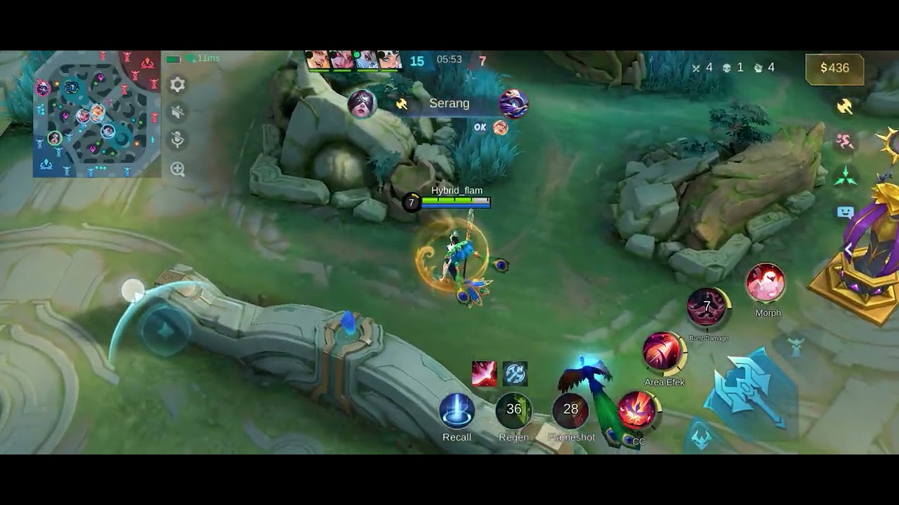 MAIN MOBILE LEGEND - PAKE HERO MAGE PHARSA #PART3