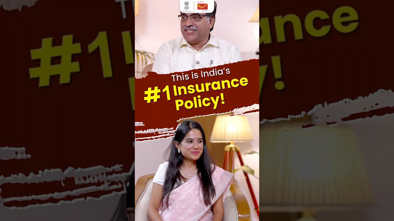 Postal Life Insurance is India’s No.1 insurance policy for a reason. Watch to find out why! 👀