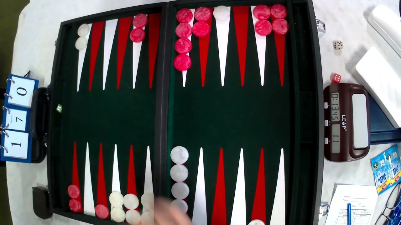 Veljko Cirvic VS Dernei Attila2025.09.20. Budapest Backgammon
