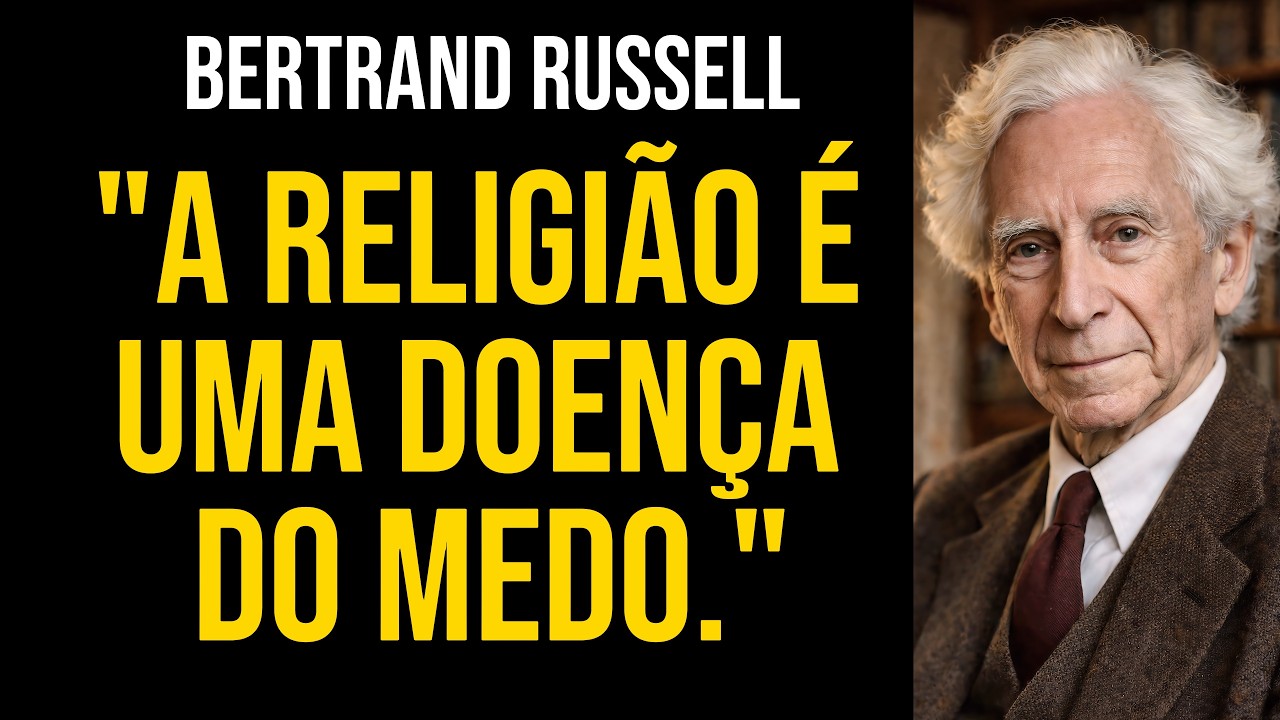 A Religião é uma DOENÇA? A Frase de Bertrand Russell que a Igreja Odeia!