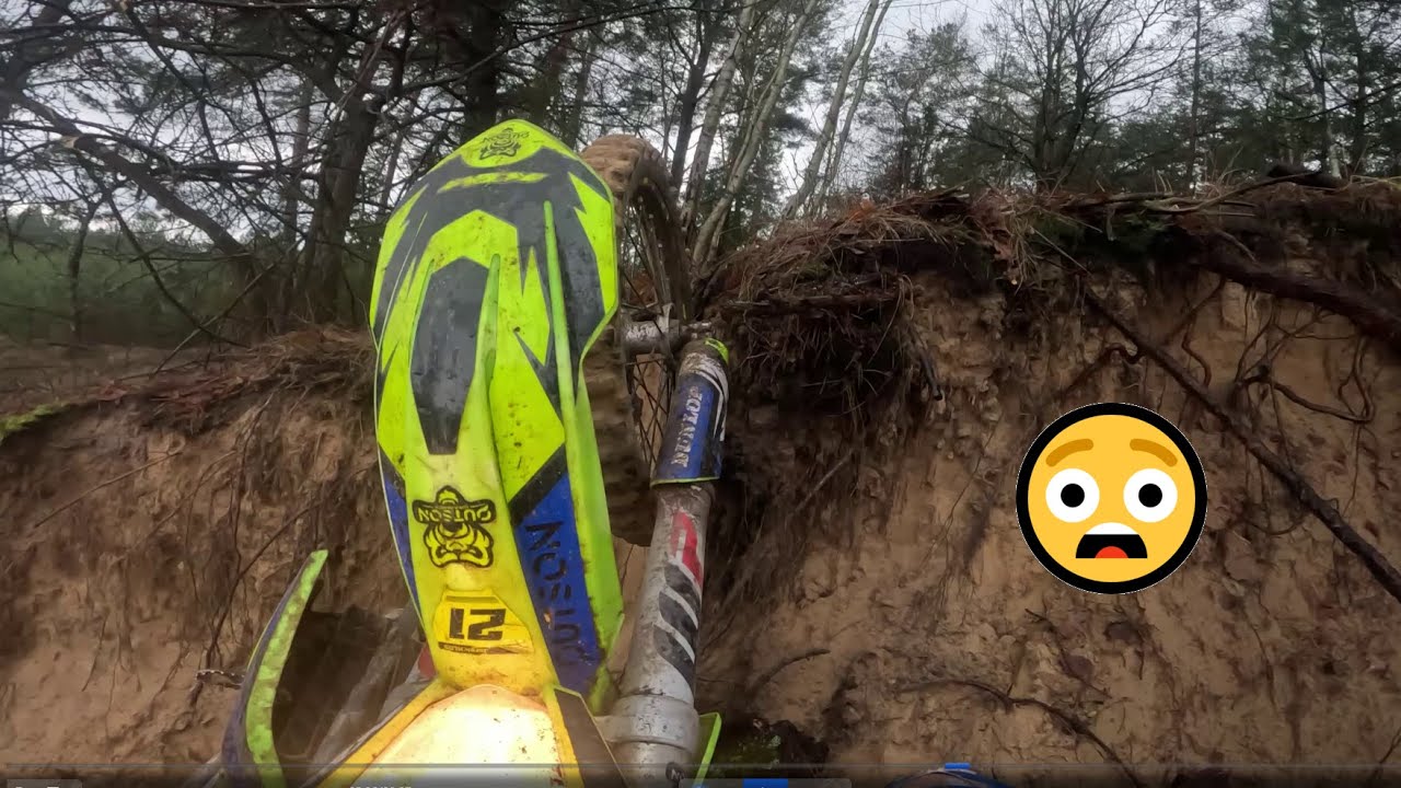Wzloty i upadki z Somsiadem na treningu enduro