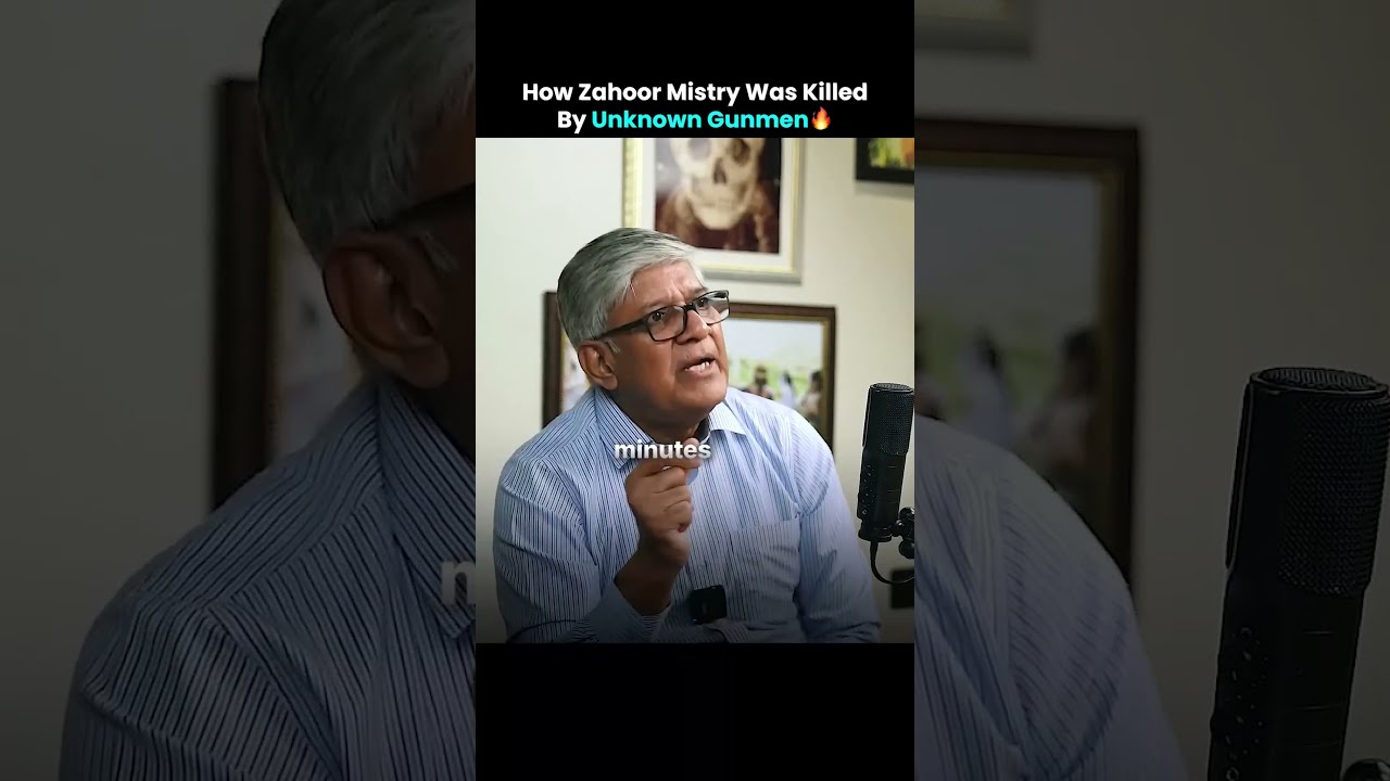 The Chilling CCTV Footage Of Zahoor Mistry's Killing💀#zahoormistry #unknowngunmen #pakistan #shorts