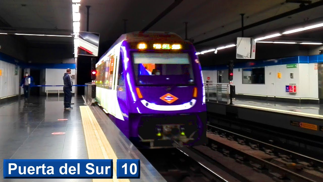 Puerta del Sur | линия 10 : Мадридский метрополитен ( класс 7000 )