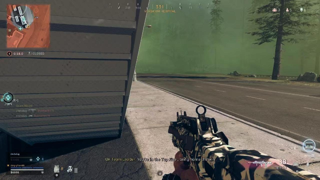 Call of Duty: Warzone Final Kill. BUSTIN NUTS WITH GUN BUTTS