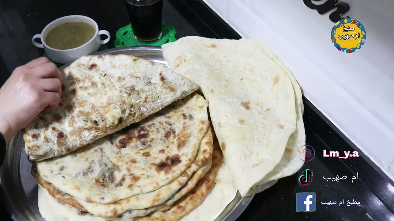 خبز باللحم 🔥فرافير اهل الانبار  اطيب من الخبز عروك