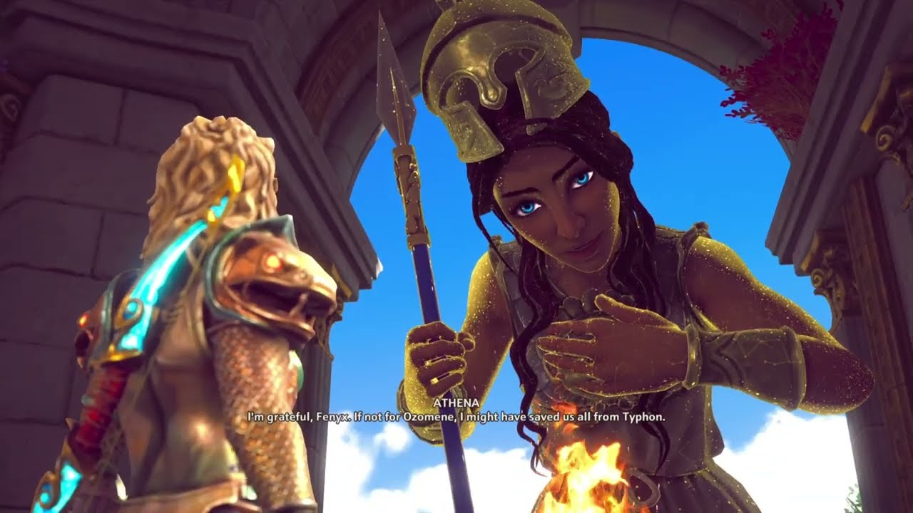 Athena and Pantheon Bickering - Immortals Fenyx Rising