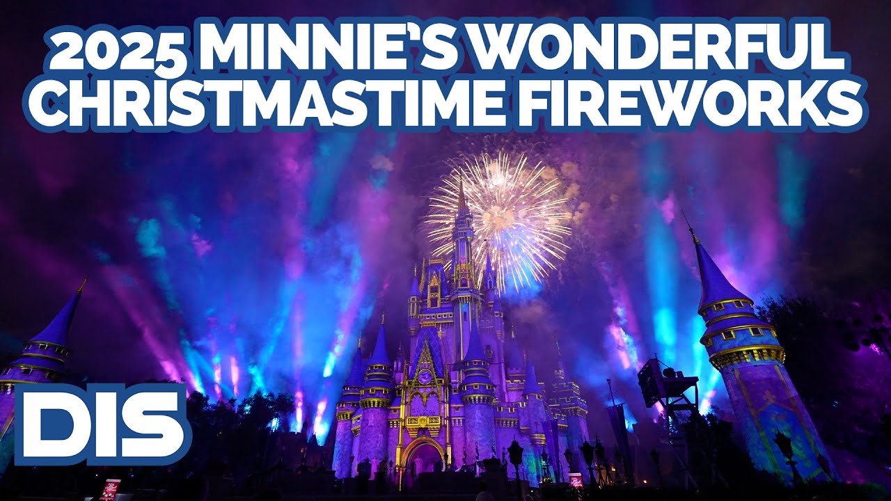 Minnie's Wonderful Christmastime Fireworks | Mickey's Very Merry Christmas Party 2025