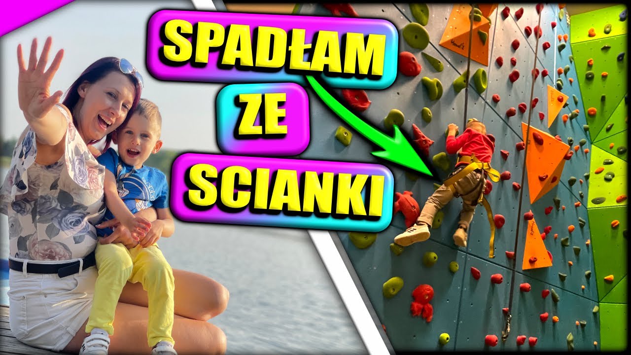SPADŁAM ZE ŚCIANKI WSPINACZKOWEJ 😱 KONIEC WAGARÓW 😢 Nie chciał wyjeżdżać!  Zalesie Mazury Vlog #35