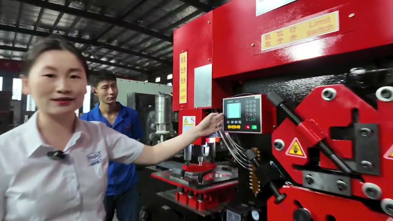 Q35Y-20 Hydraulic Ironworker Machine - Dual Worktable with E21s System