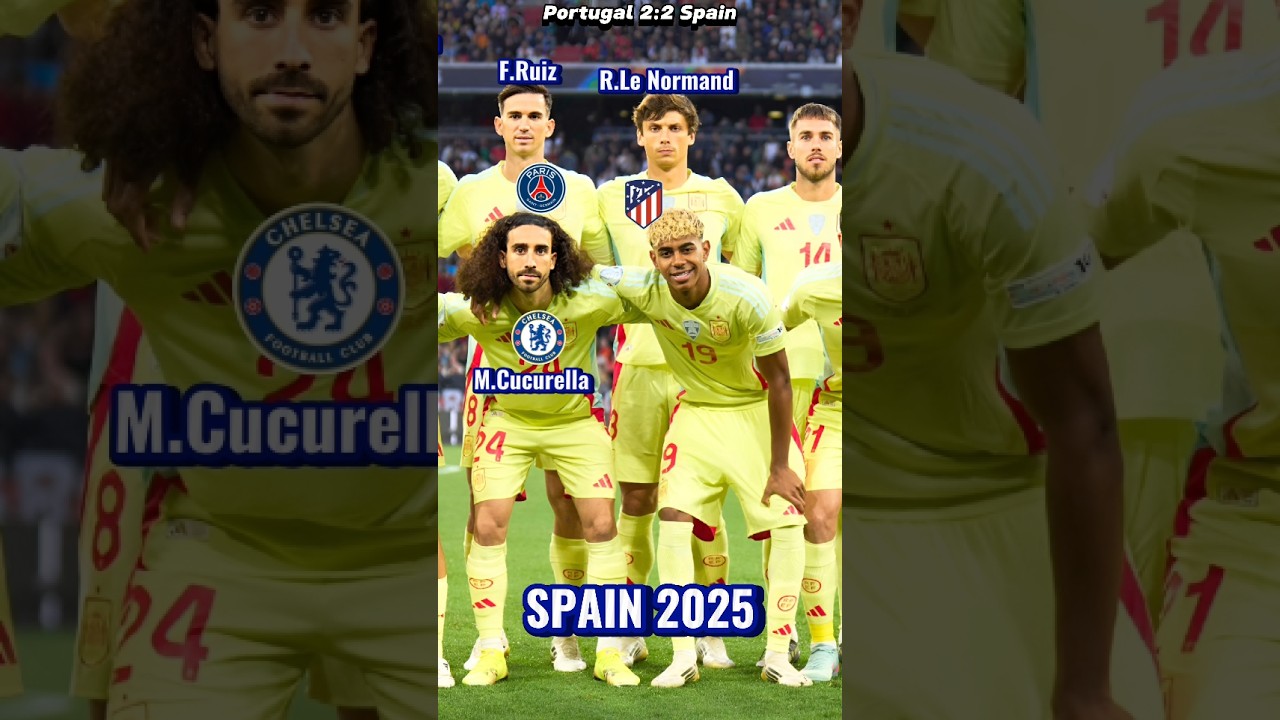 Portugal Vs Spain 2:2 UEFA Nations League 2024-25 FINAL #spain #laliga #nationsleague