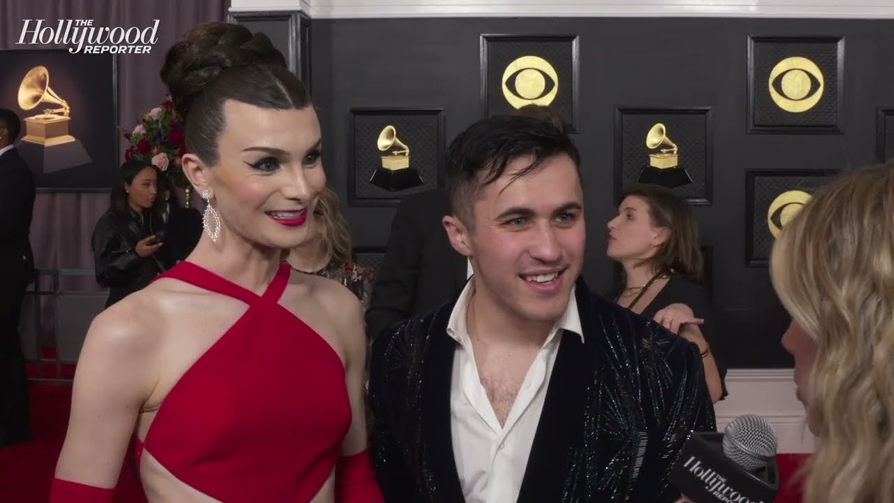 Dylan Mulvaney & Chris Olsen Excited Over Grammys Carpet & Harry Styles' Performance | Grammys 2023