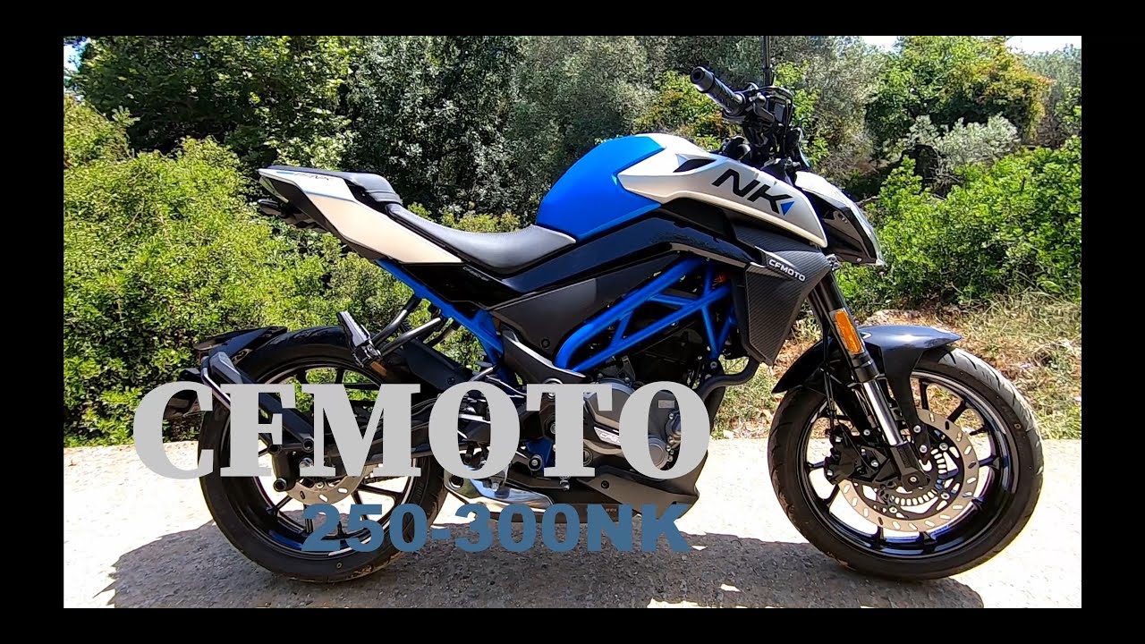 CFMOTO 250 300 NK review .  Kokkina Fegaria test