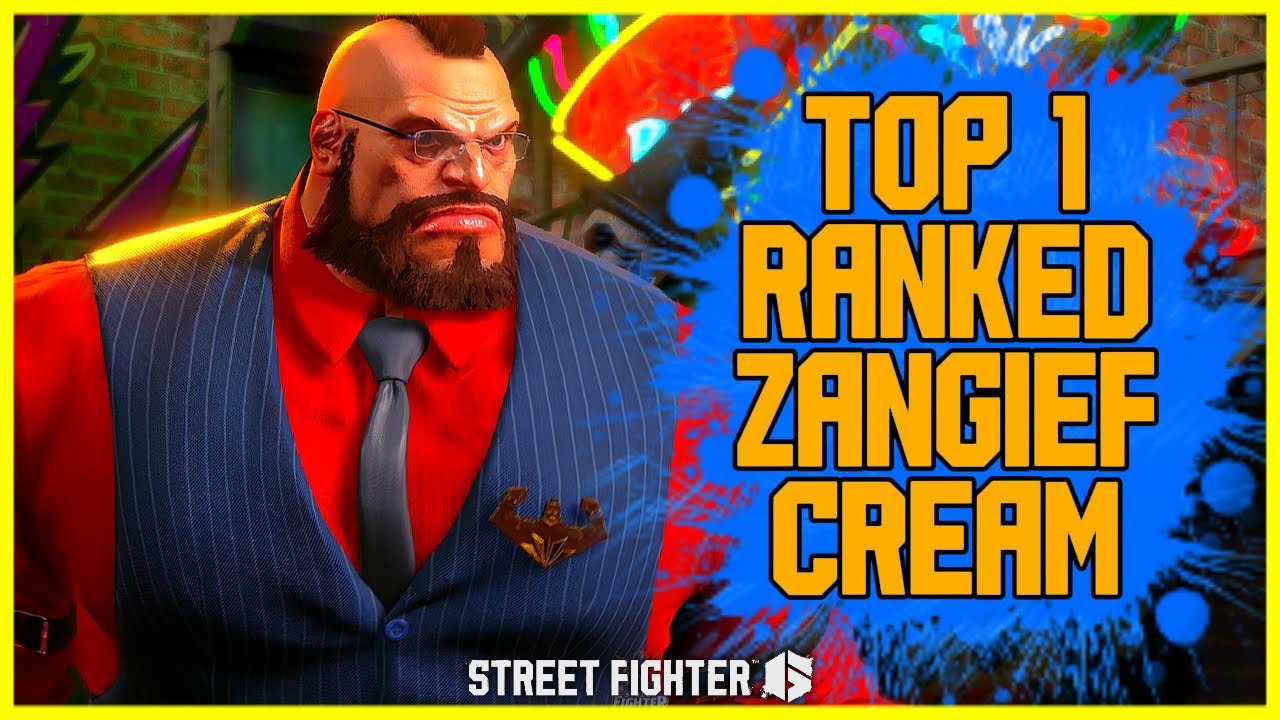 SF6 Zangief | Cream Top 1 Ranked Zangief | High level gameplay