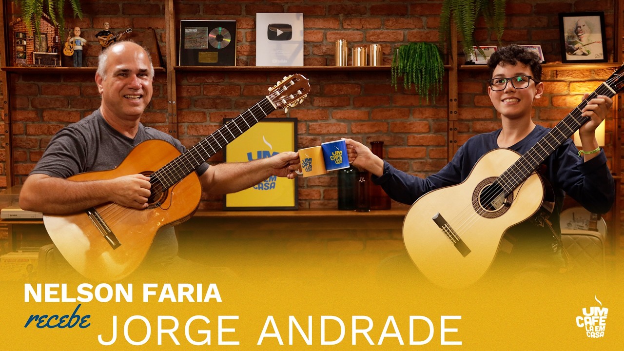 Jorge Andrade e Nelson Faria | Um Caf&eacute; L&aacute; Em Casa especial de Dia das Crian&ccedil;as