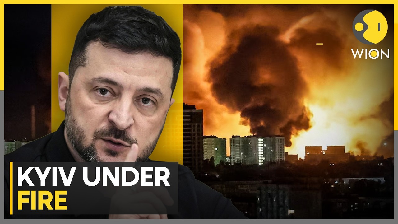 Kyiv Under Heavy Fire: Russia Pounds Kyiv With Missiles Ahead of War Anniversary | WION