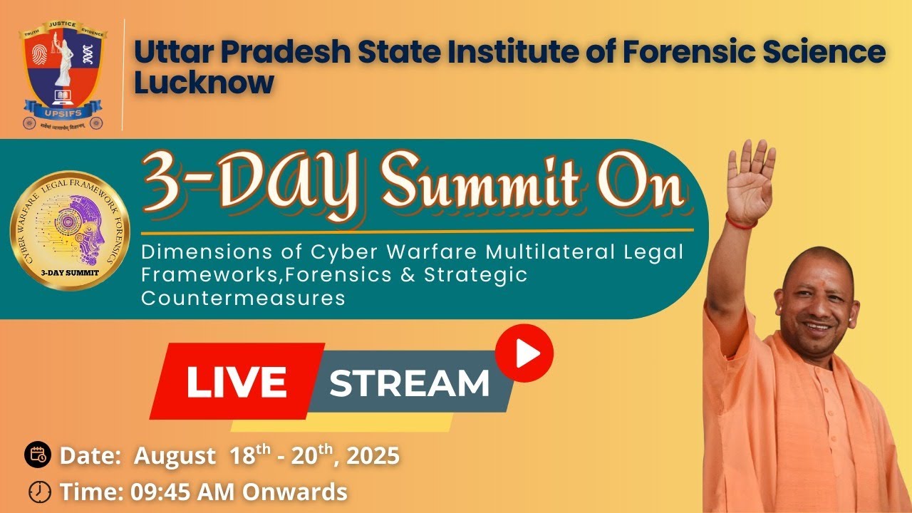 Day-3 of International Summit 2025 | 3-Day Global Meet at UPSIFS Lucknow