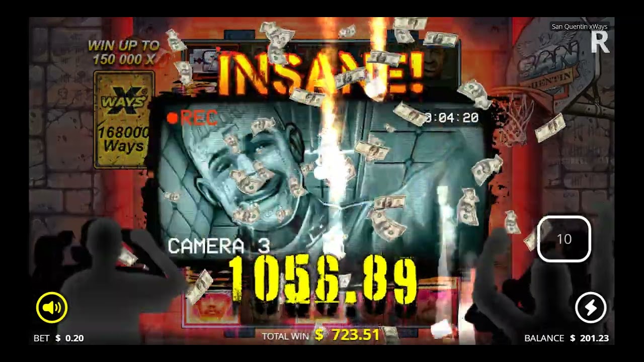 Nolimit City Game Max Win 150,000X , San Quentin xWays Slot Max Win!!!
