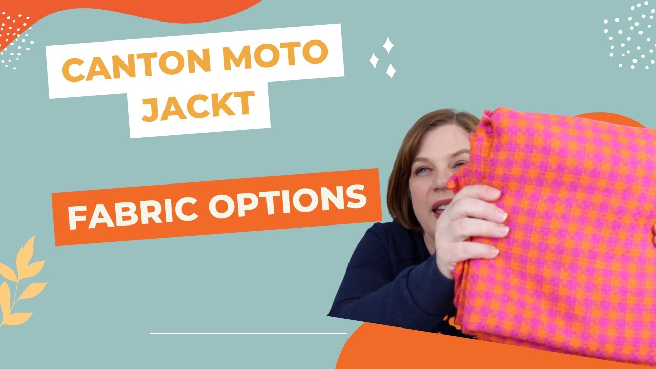 Fabric Options for the Cashmerette Canton Moto Jacket