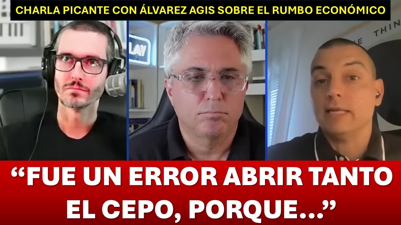DEBATE CALIENTE CON ÁLVAREZ AGIS, el economista que más enoja a MILEI I Maxi Montenegro