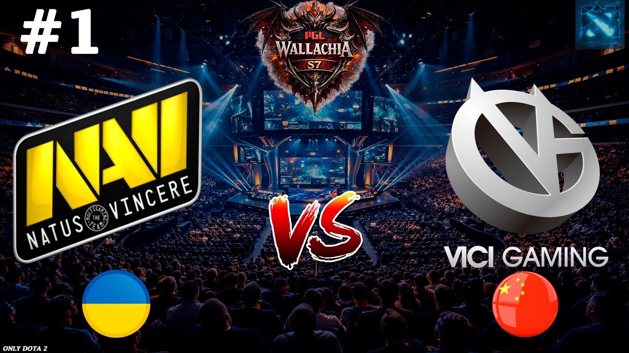 МОЩНО И ОЧЕНЬ УВЕРЕННО | NaVi vs Vici Gaming #1 (BO3) PGL Wallachia S7