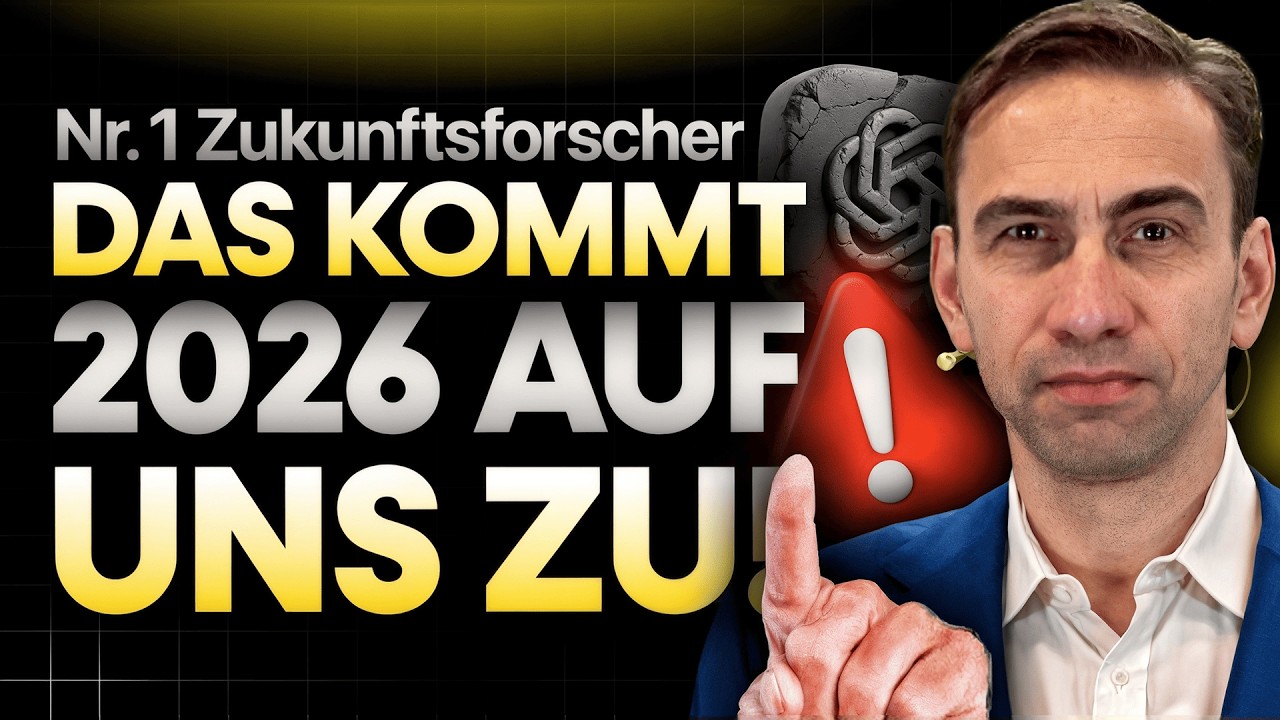 Zukunftsforscher lässt Bombe platzen: „2026 beginnt die GROSSE ENTKOPPLUNG!” (bereite dich vor)