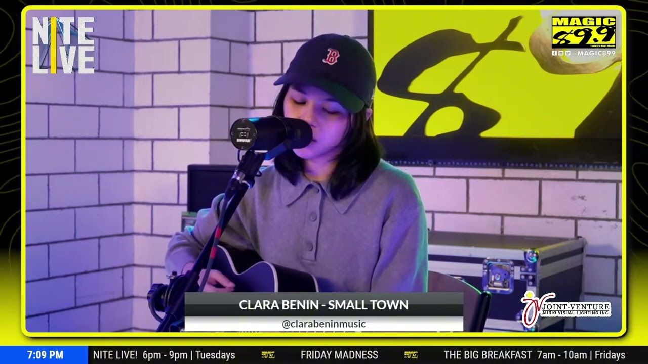 🎤 NITE LIVE! 🎤CLARA BENIN - SMALL TOWN