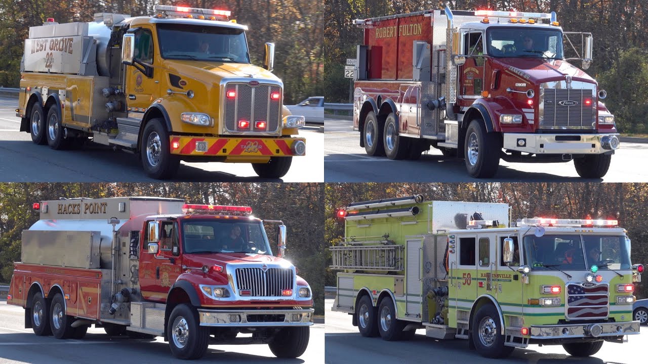 Port Deposit 2nd Alarm Tanker Task Force Assignment Response