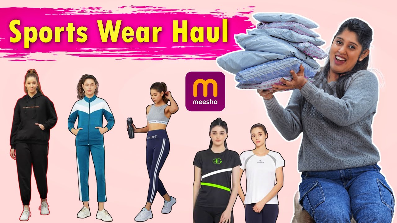Meesho Sports Wear Haul 😍 | Active Wear from Meesho | Cloths for Gym Yoga & Dance