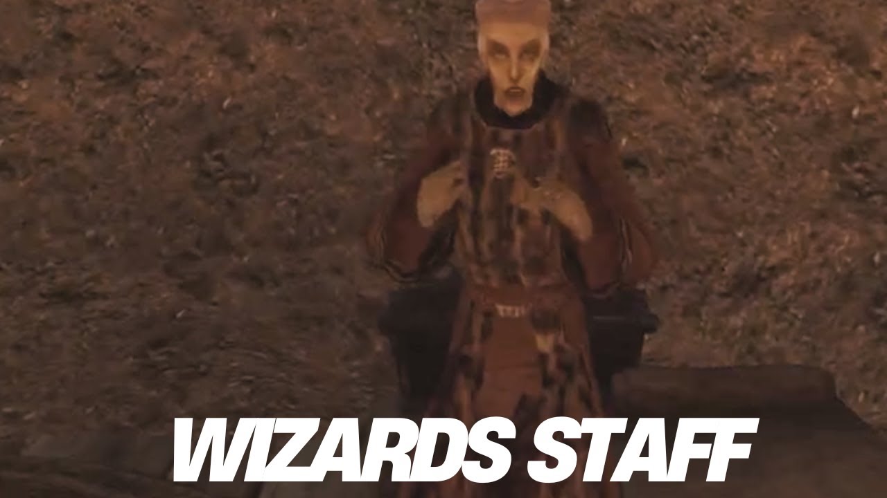 Morrowind Mages Guild quest: Wizard's Staff