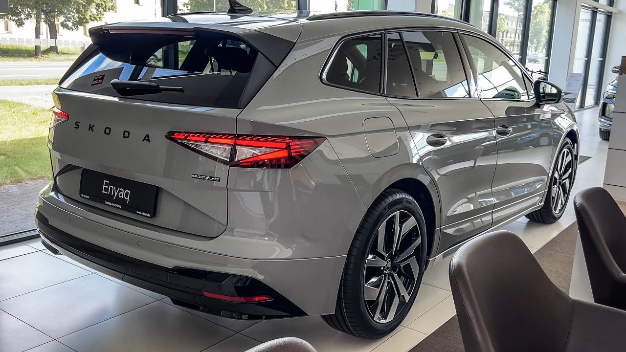 2025 SKODA ENYAQ SPORTLINE - INTERIOR AND EXTERIOR WALKAROUND