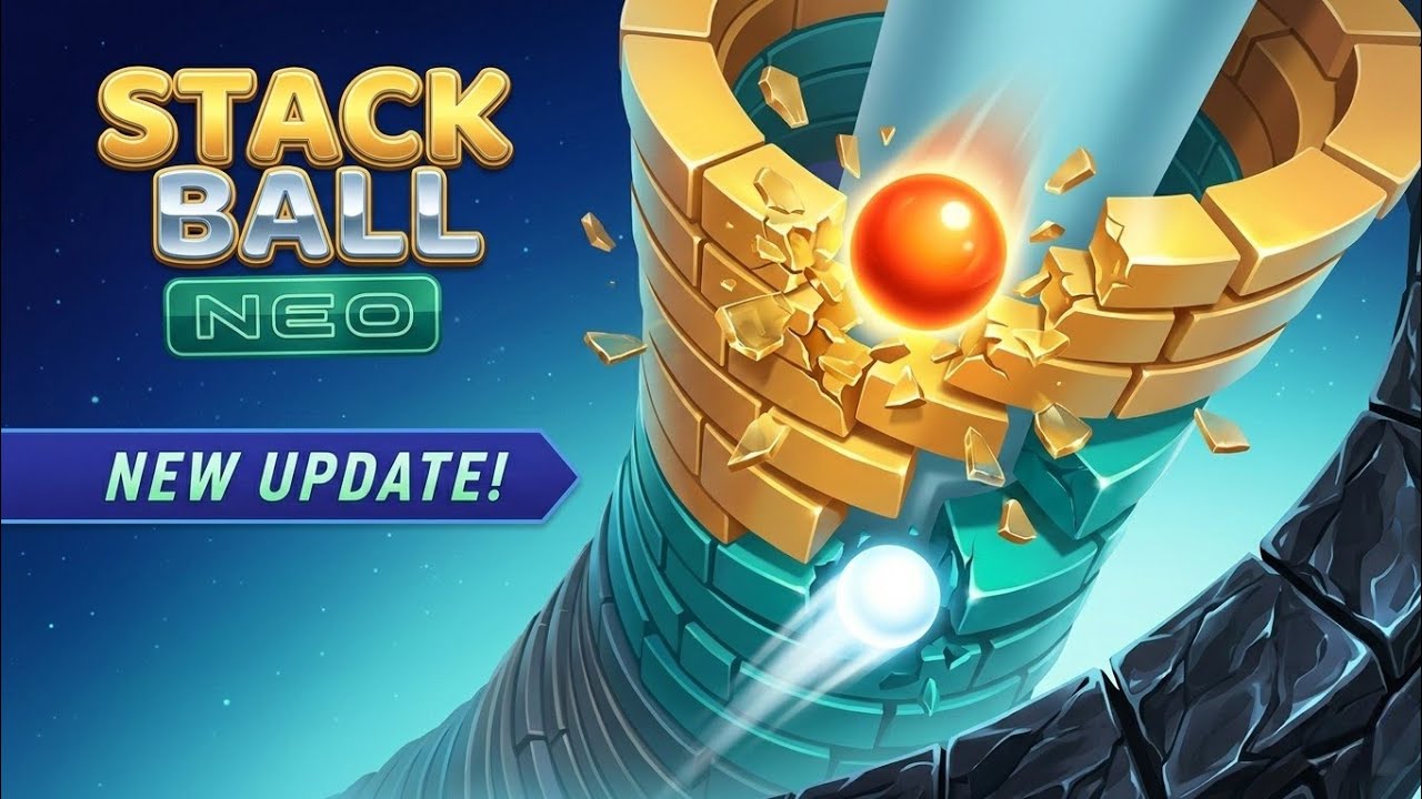 Stack Ball Gameplay 🔥 | Crazy Ball Drop Challenge | New High Scoreया