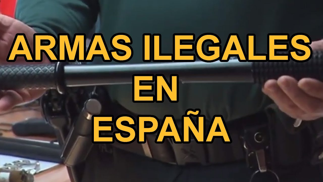 🗡️Armas prohibidas en España #guardiacivil