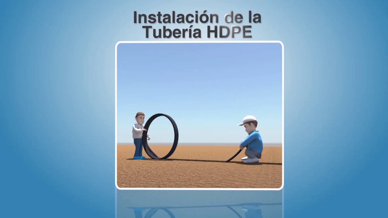 SUPERTUBO HDPE, manejo e instalación