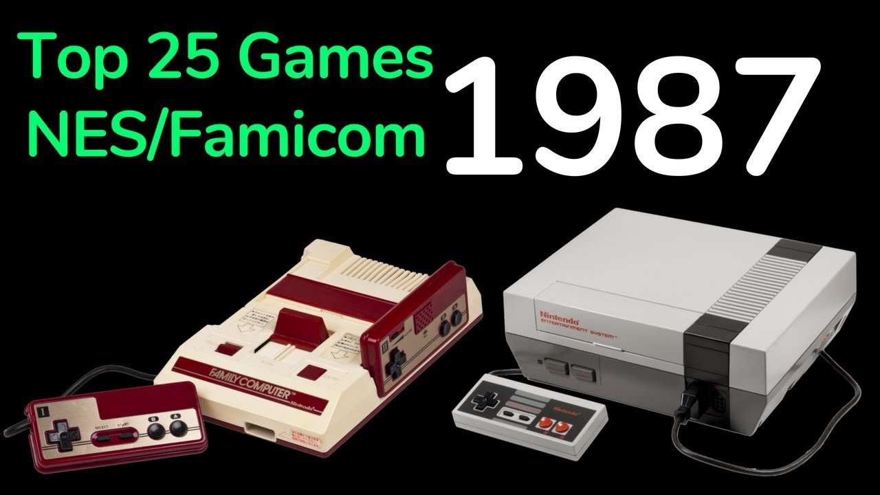 1987- 25 Games Released for Famicom/ NES