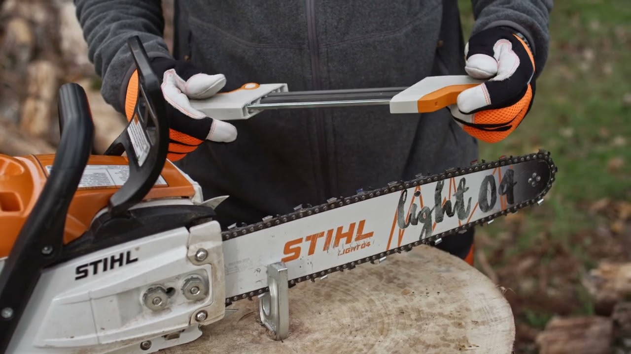 Nasveti STIHL: Navodila za bru&scaron;enje verige