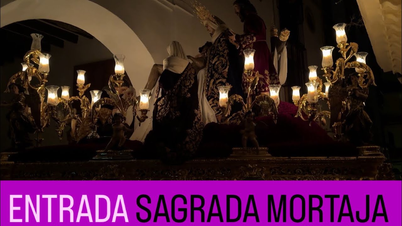 2025 ENTRADA SAGRADA MORTAJA #sagrada #semanasantasevilla #semanasanta